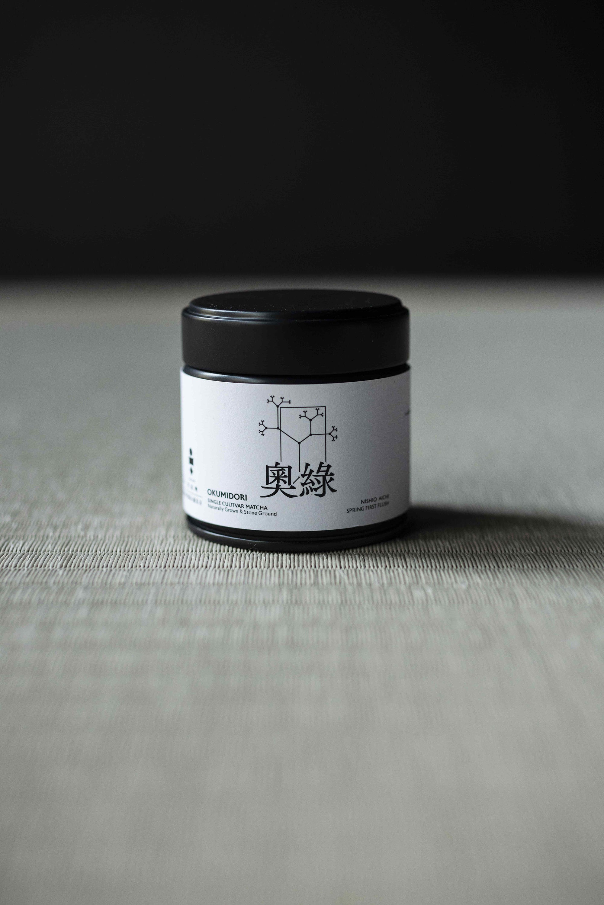 愛知西尾 奧綠 (Okumidori) 單一品種抹茶 (有機農法)